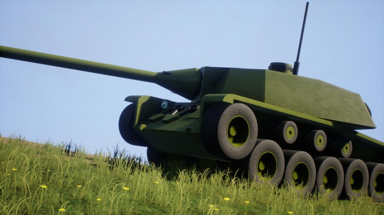 Beamng drive танк