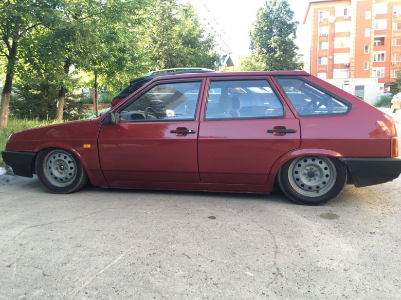 Заниженная ваз 2109