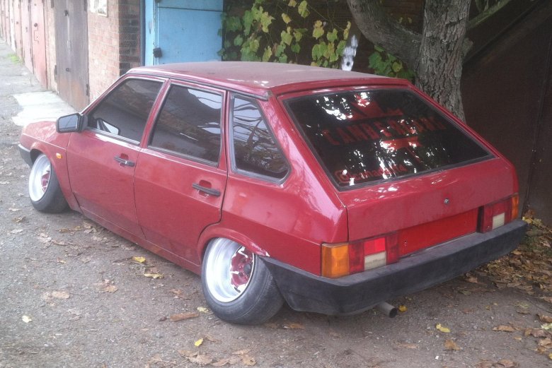 Ваз 2109 красная бпан