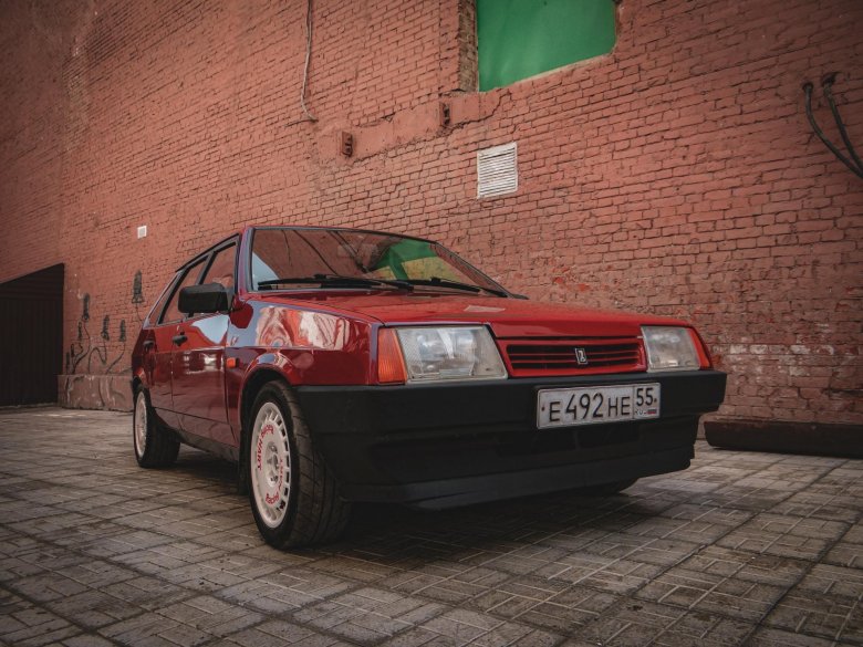 Ваз 2109 красный