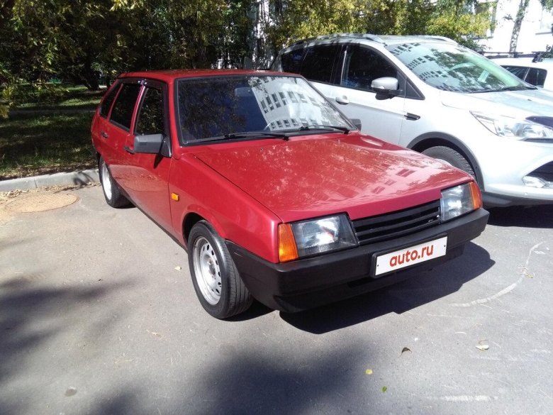 Лада 2109 красная