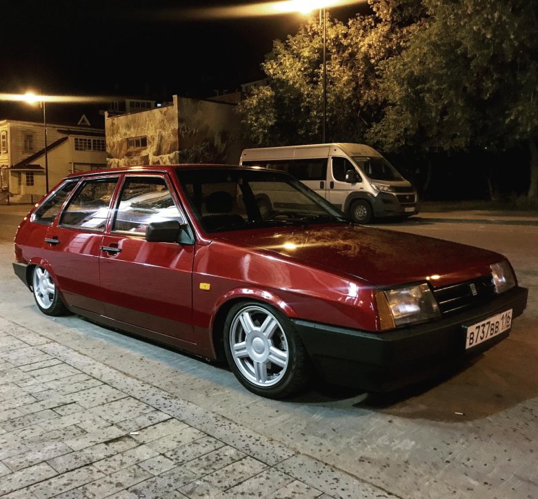 Ваз 2109 калифорнийский мак