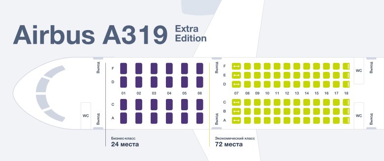 Airbus a 320 схема салона s 7