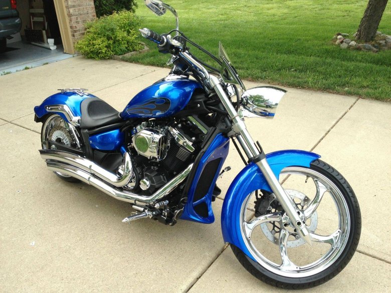 Мотоцикл ямаха страйкер