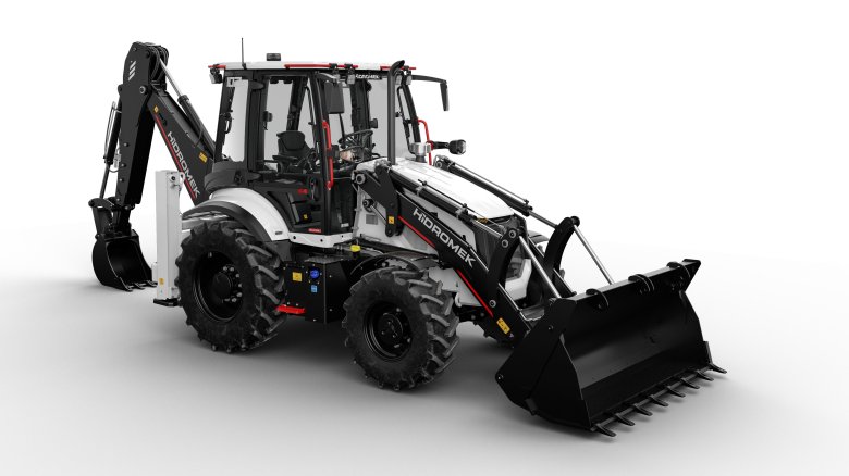 Экскаватор погрузчик hidromek hmk 102 s