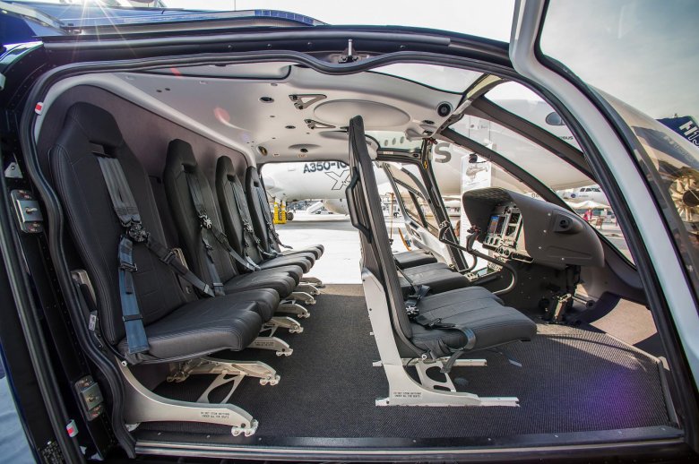 Airbus helicopters h130 кабина