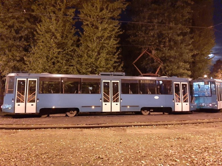 Трамвай ктм 71-608км