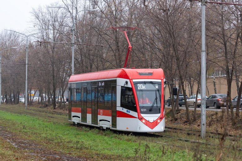 Трамвай 71-911ем львёнок