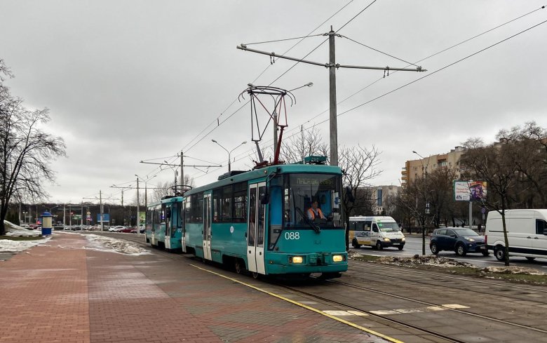 Минск трамвай