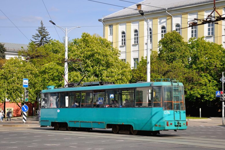 Трамваи минск