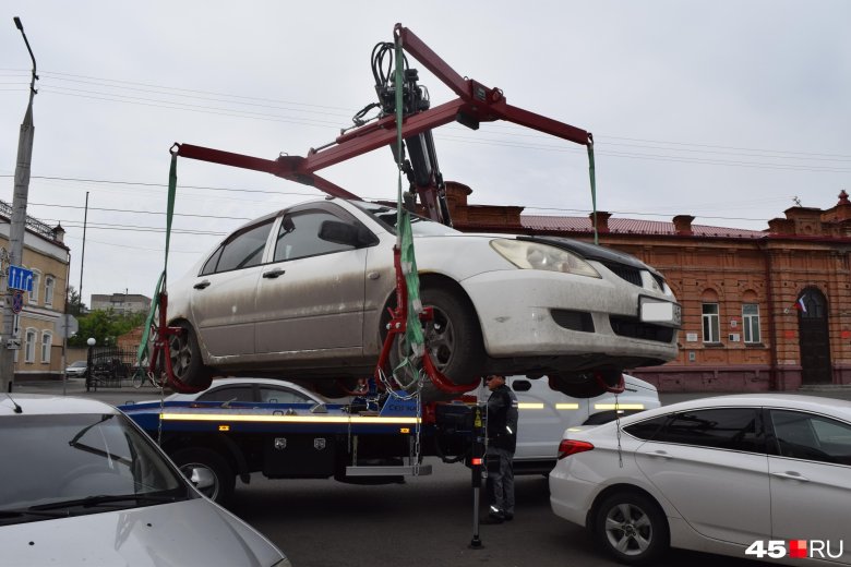 Эвакуация авто