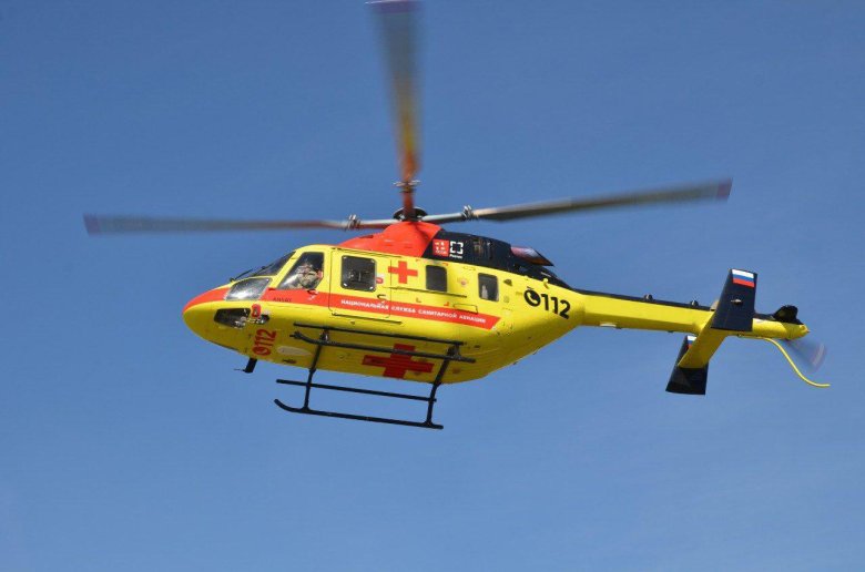 Вертолет санавиации ансат
