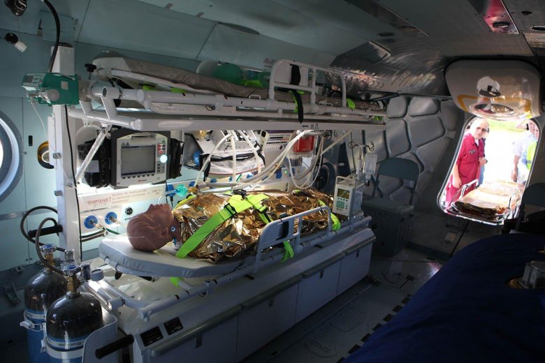 Медицинский модуль вертолетный ми 8