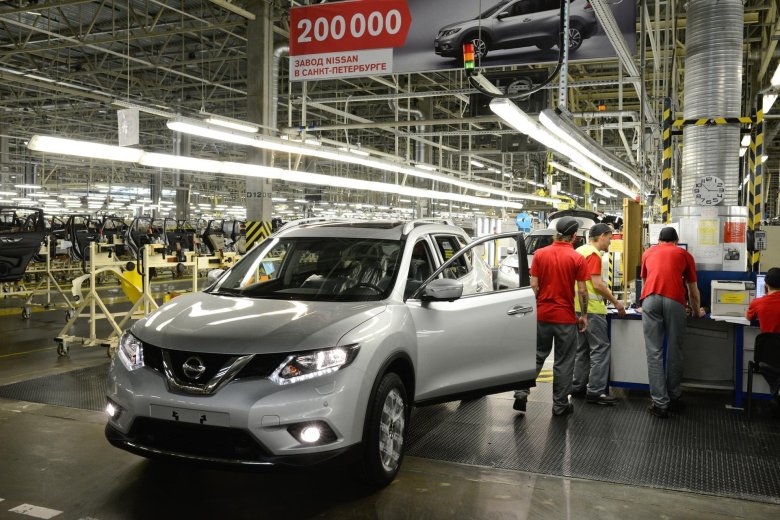 Завод ниссан в санкт петербурге