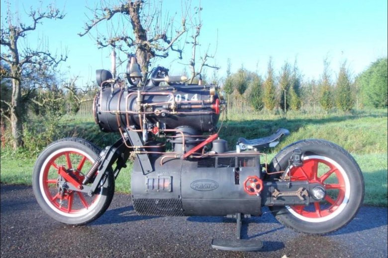 Паровой мотоцикл