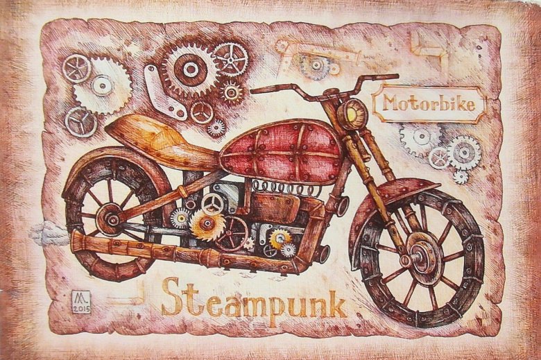 Елизавета мелкозерова рисунки стимпанк