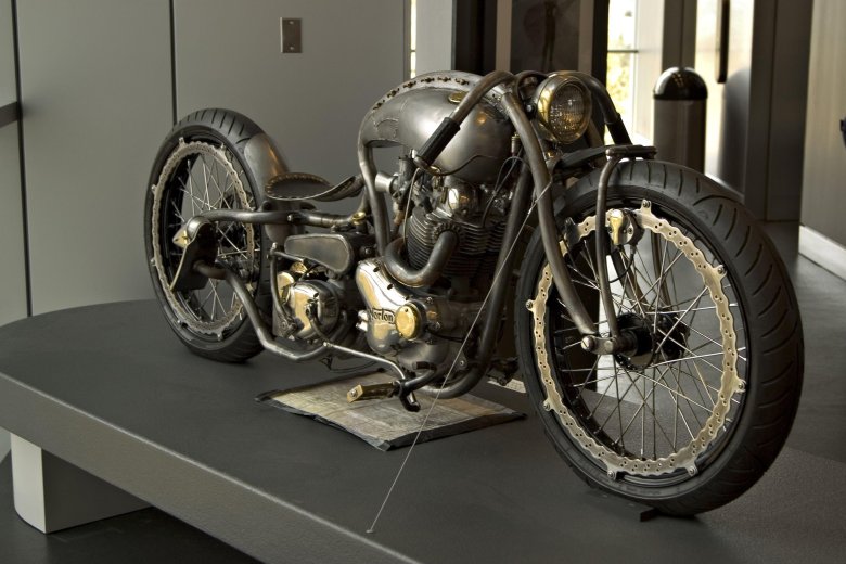 Мотоцикл урал стимпанк