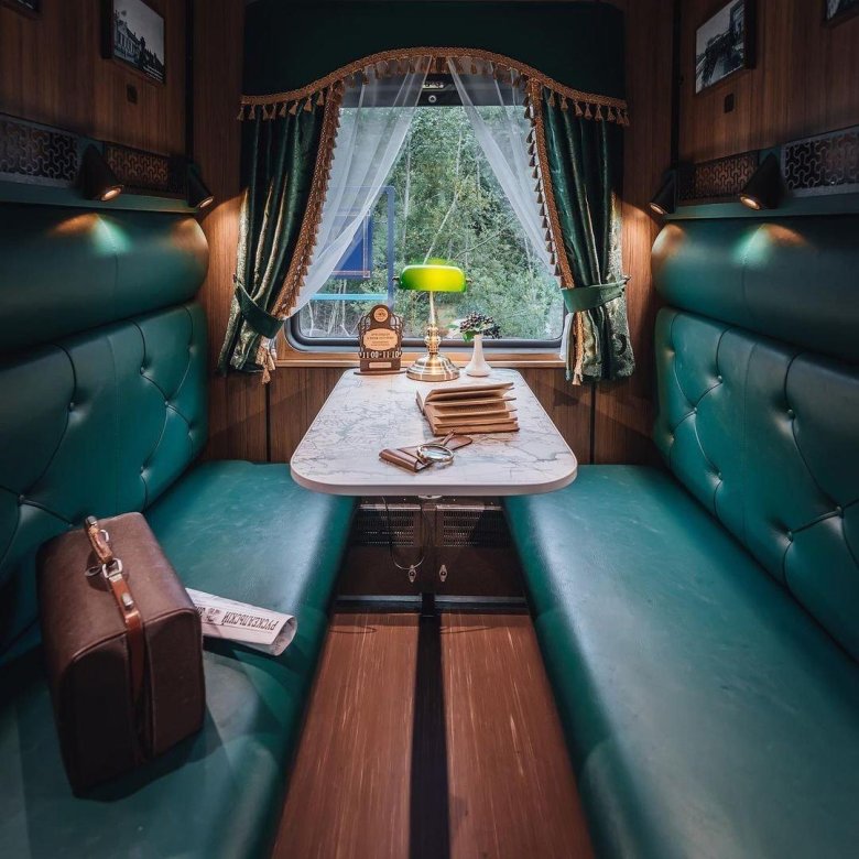 Ретро поезд рускеальский экспресс