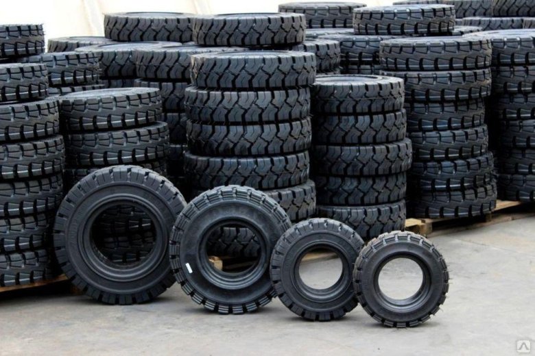 Шины для вилочных погрузчиков суперэластик