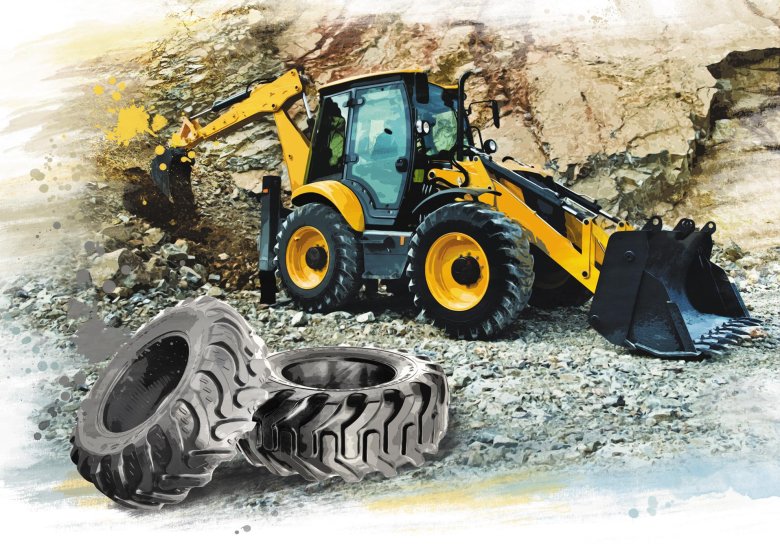 Экскаватор погрузчик cukurova 888