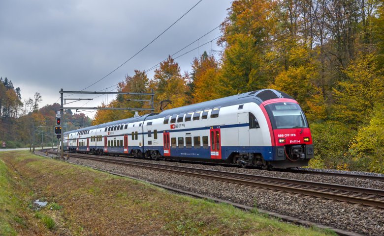 Швейцарский поезд штадлер