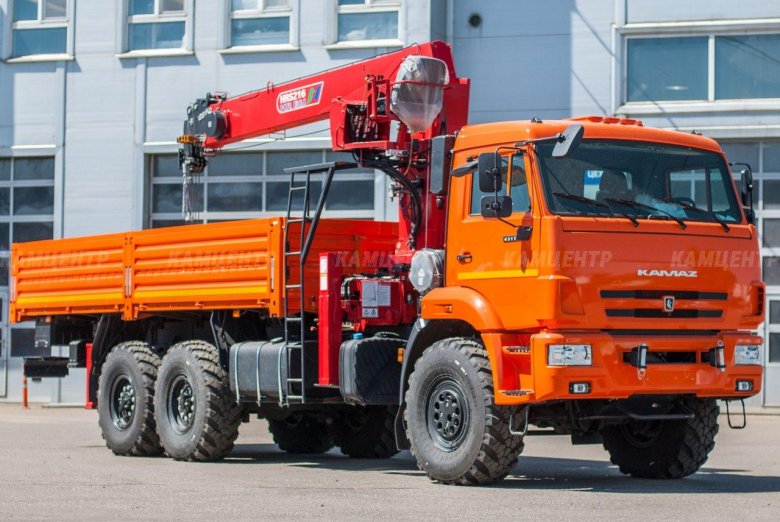 Камаз с кму