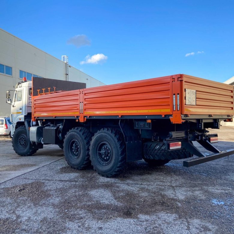 Бортовой камаз 43118 с кму fassi