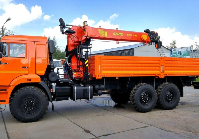 Камаз 43118 с кму