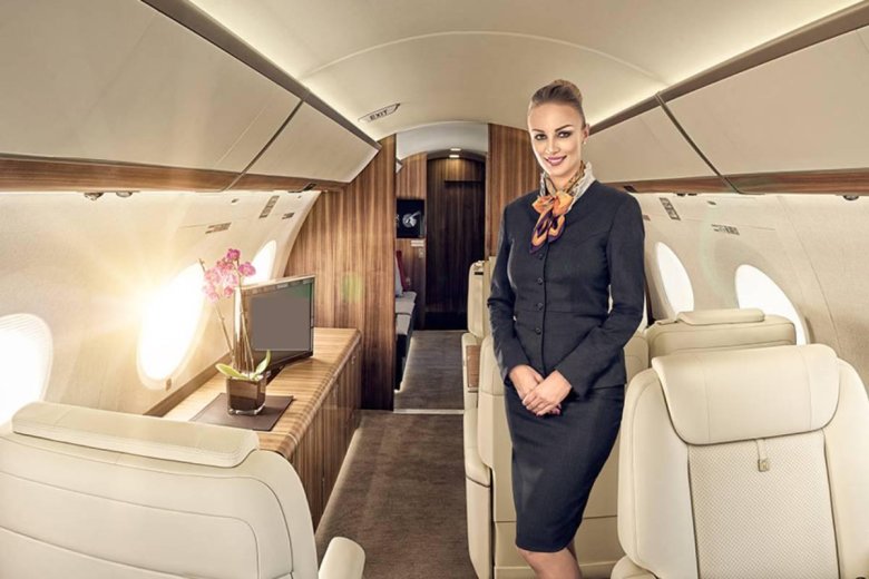 Самолет стюардесса