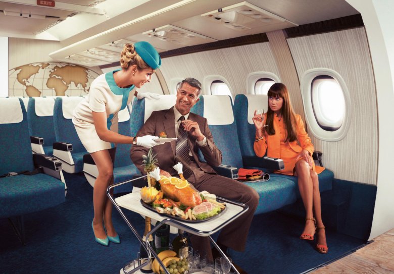 Стюардесса частного самолёта