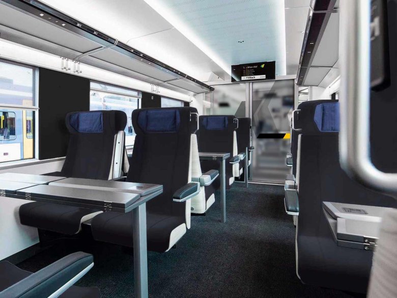 Штадлер поезд салон