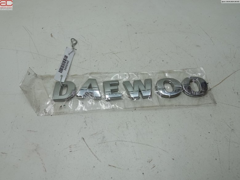 Эмблема на крышку багажника daewoo matiz