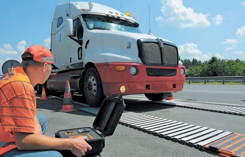 Взвешивание грузовых автомобилей