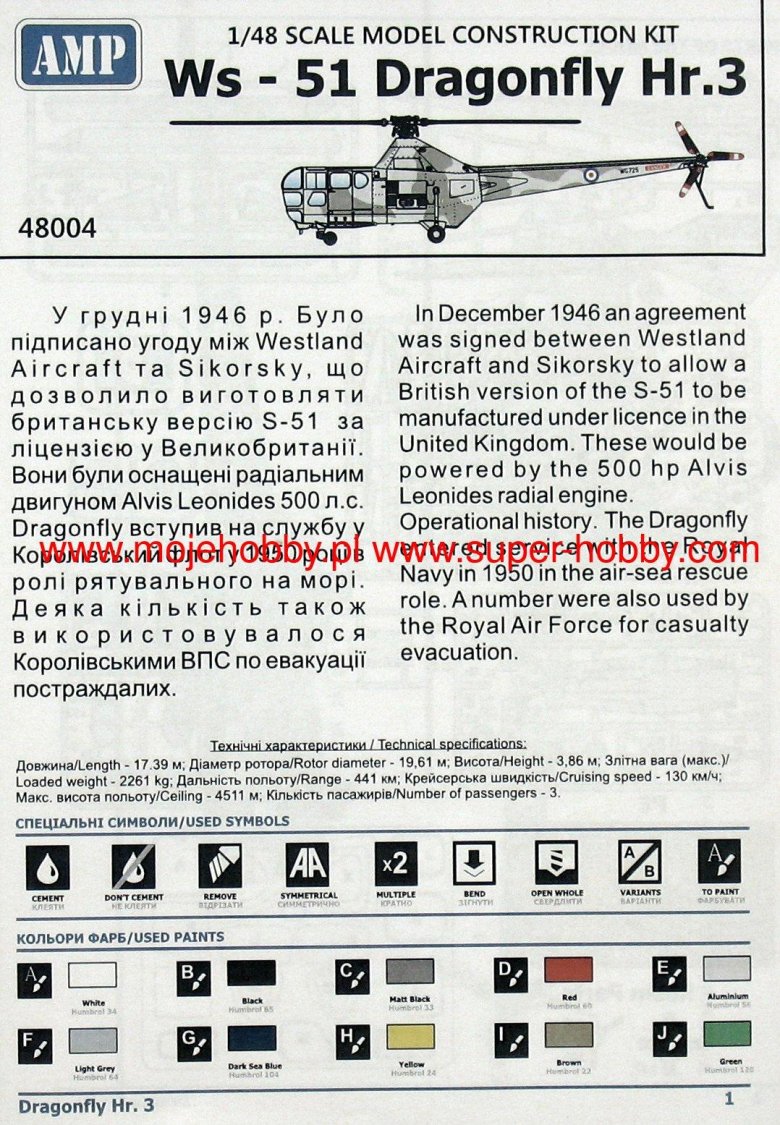 Модели вертолетов