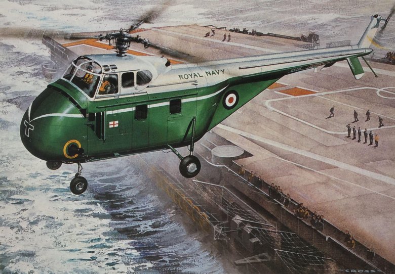 Westland whirlwind helicopter