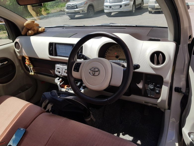 Toyota passo 2005 салон