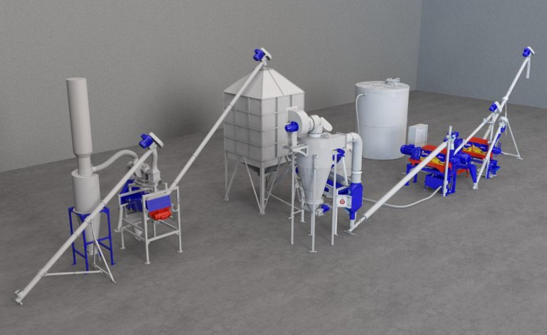 Линия отжима масла