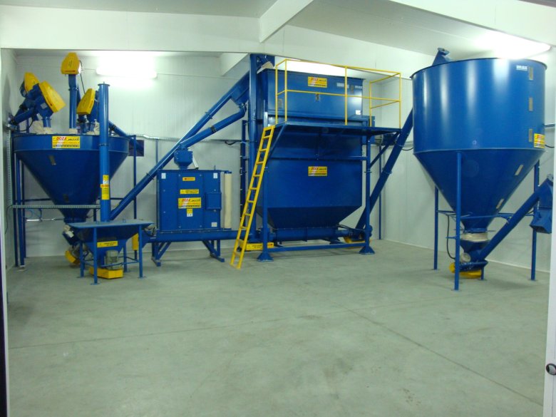 Линия гранулирования комбикорма