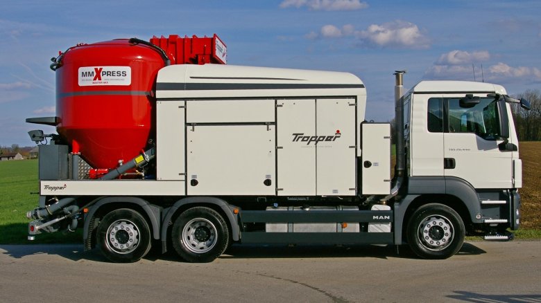 Мобильный комбикормовый завод МКЗ-3214