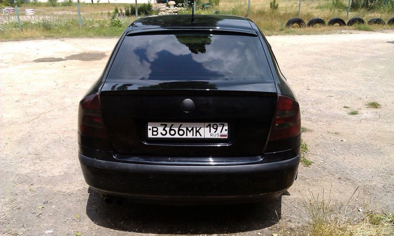 Дефлектор заднего стекла Шкода Октавия а5