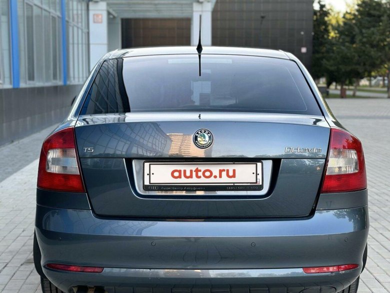 Серая шкода октавия