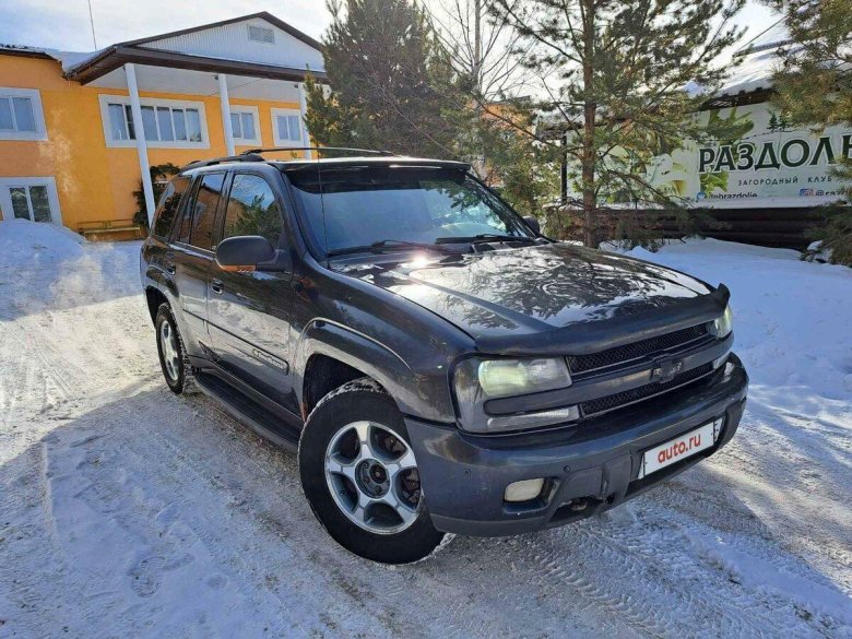 Шевроле трейлблейзер 2006 полностью черный
