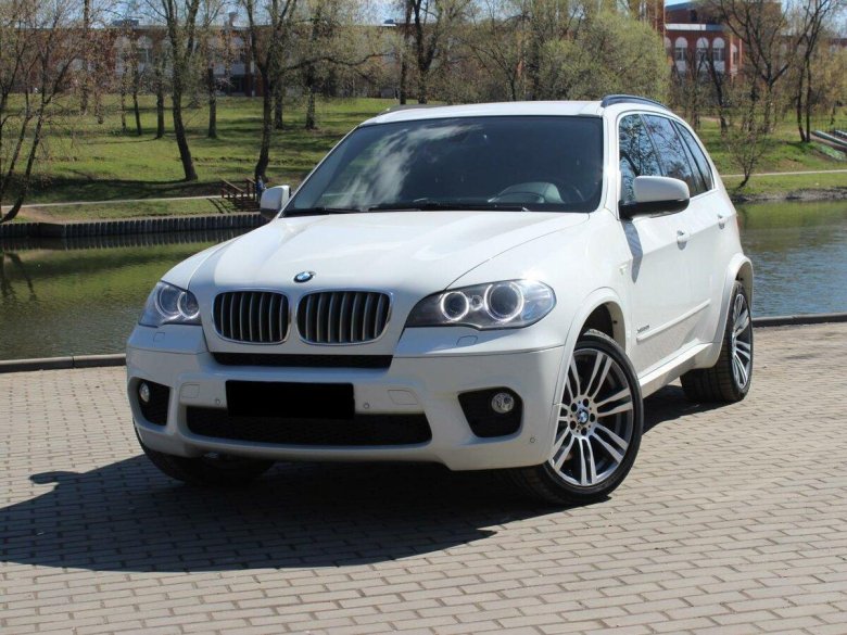 BMW x5 e70 белый