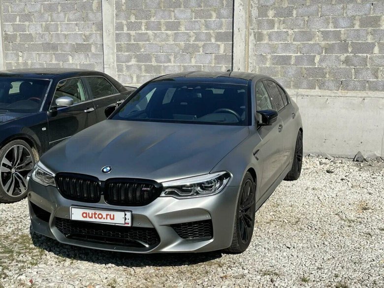 Бмв м 5 ф 90 серая матовая