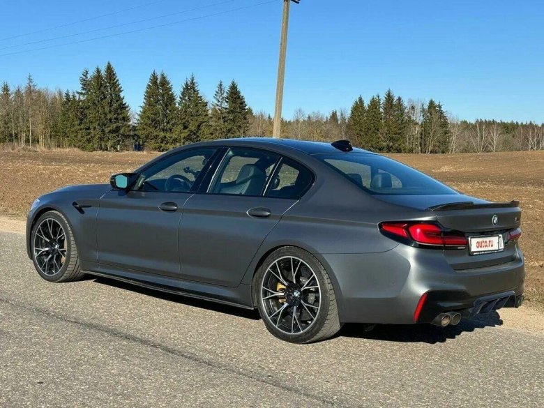 Bmw m 5 f 90 серая