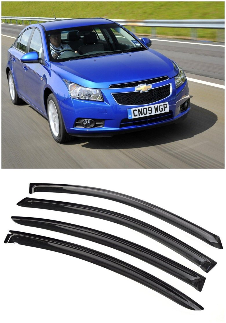 Дефлекторы окон шевроле круз хэтчбек