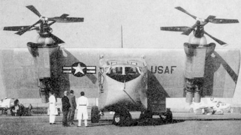 Конвертоплан Hiller x-18