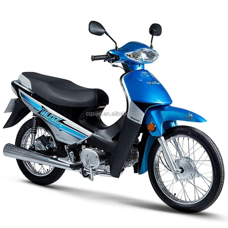 Мопед на прозрачном фоне