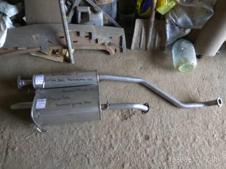 Выхлопная система Chevrolet Lacetti 1.4 седан