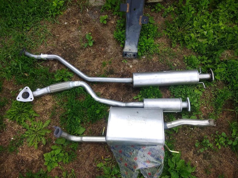 Выхлопная система Chevrolet Lacetti 1.6